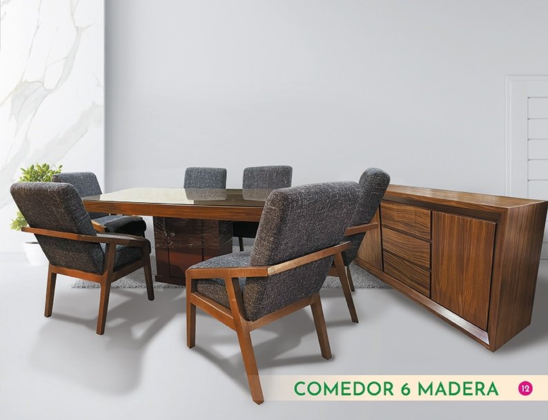 Comedor 6 Madera